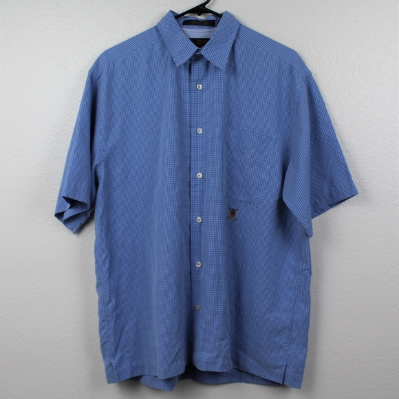 Tommy Hilfiger Button Down Shirt Blue - Picture 1 of 4